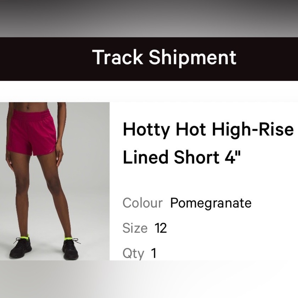 Hotty hot HR 4” lululemon